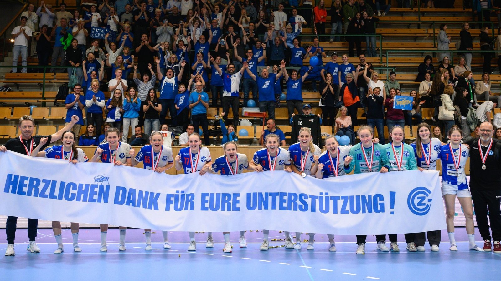 DRAMATISCHER VIZEMEISTERINNEN-TITEL
