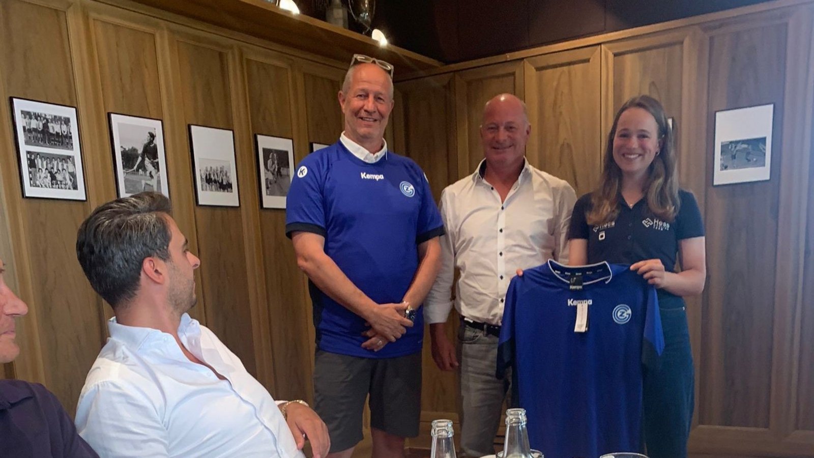 QHL: Steve Schennach von der Sporthilfe und Annika Liehner zu Gast beim BCZ
