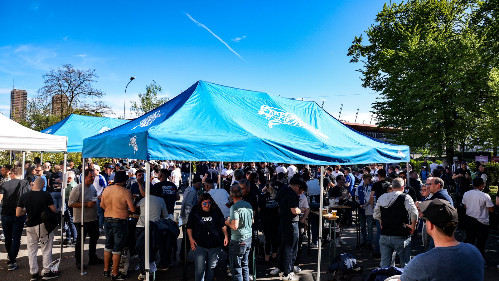 Fanzone mit GCZ-Flohmarkt beim Heimspiel gegen Lausanne