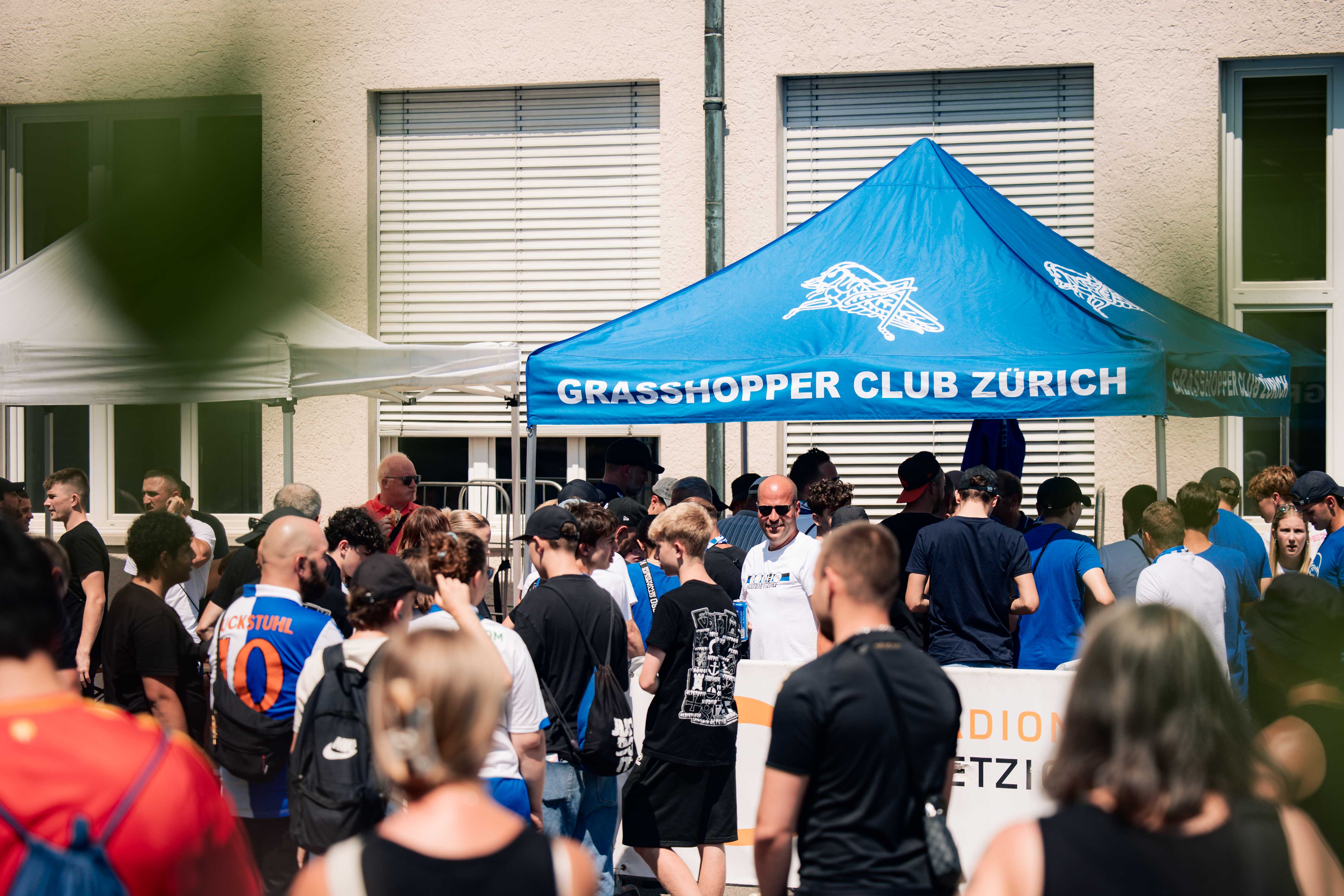 Volle Fanzone beim Heimspielauftakt 26/27